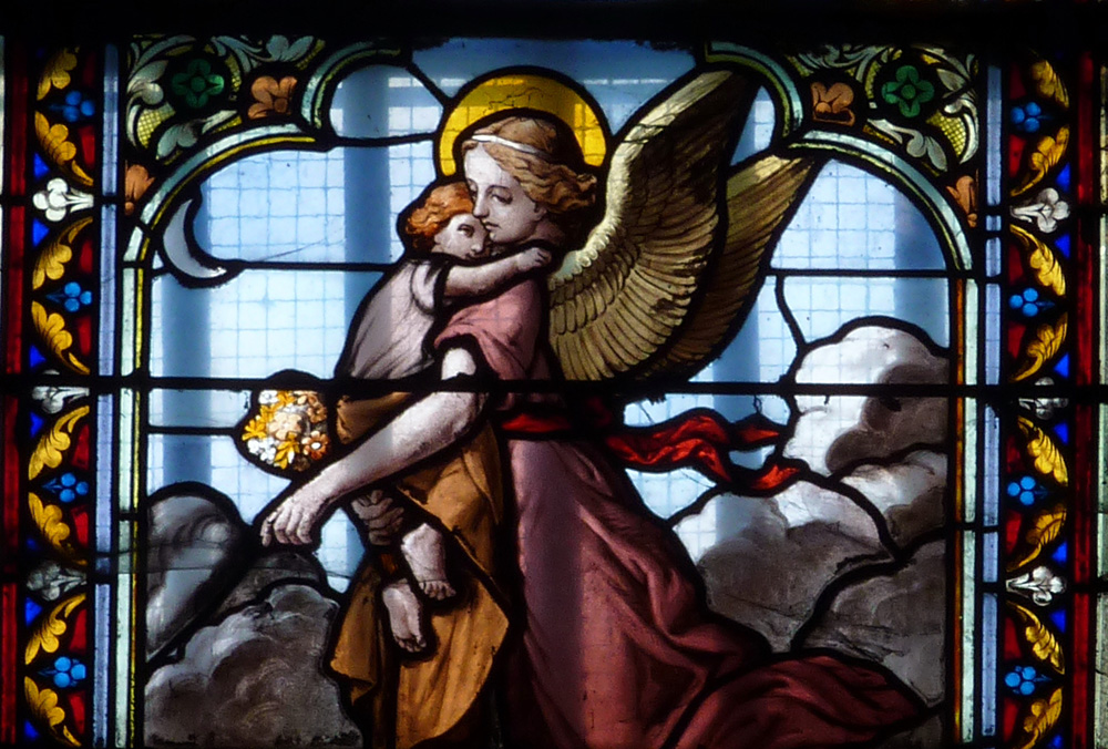 What is the basis of the belief that guardian angels exist?