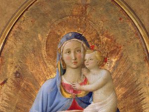 MADONNA AND CHRIST CHILD BY FRA ANGELICO