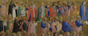 Virgin Mary with the Apostles and Other Saints
